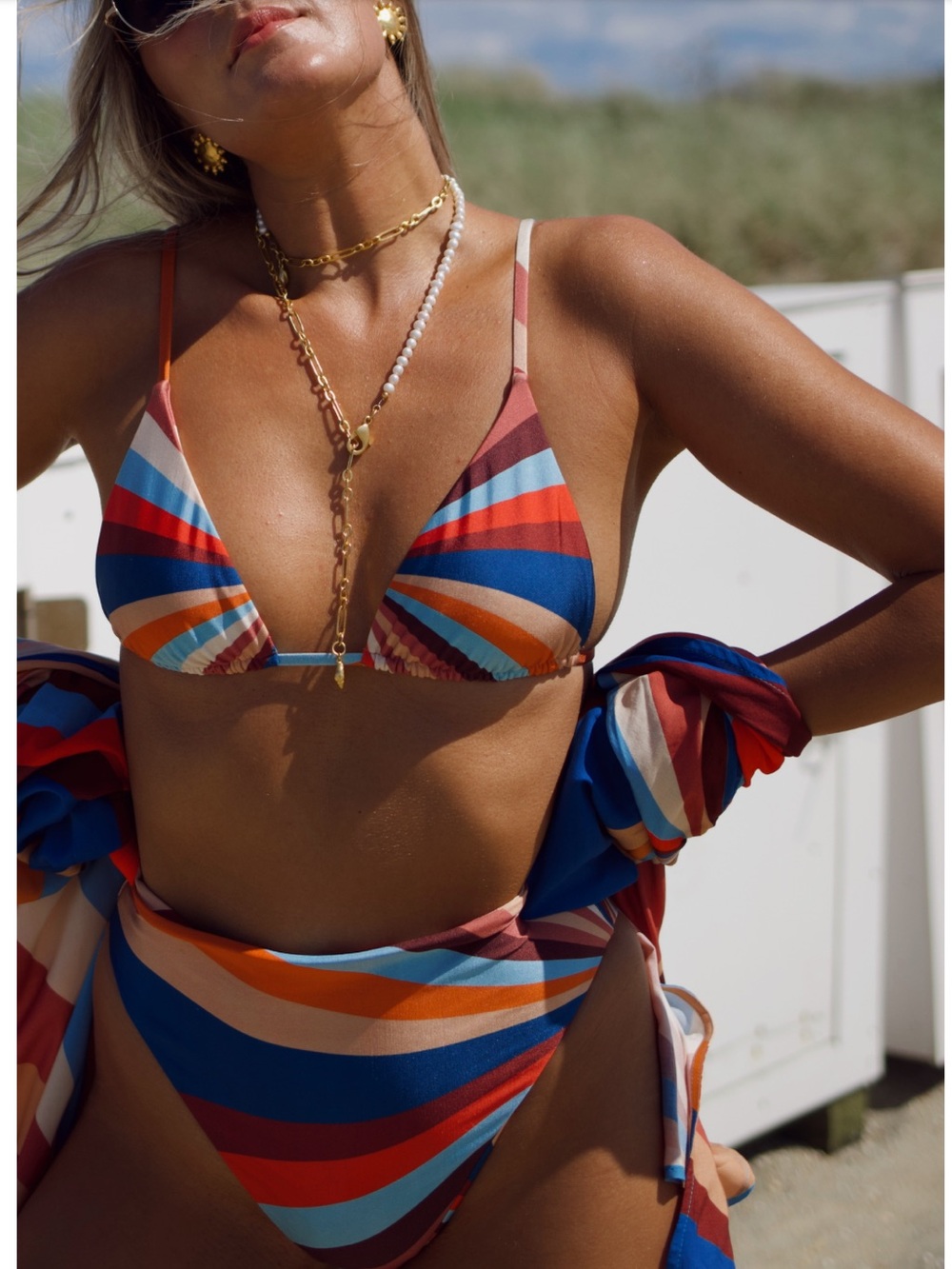 Caitlyn Warakomski x Aquari prismatic suit